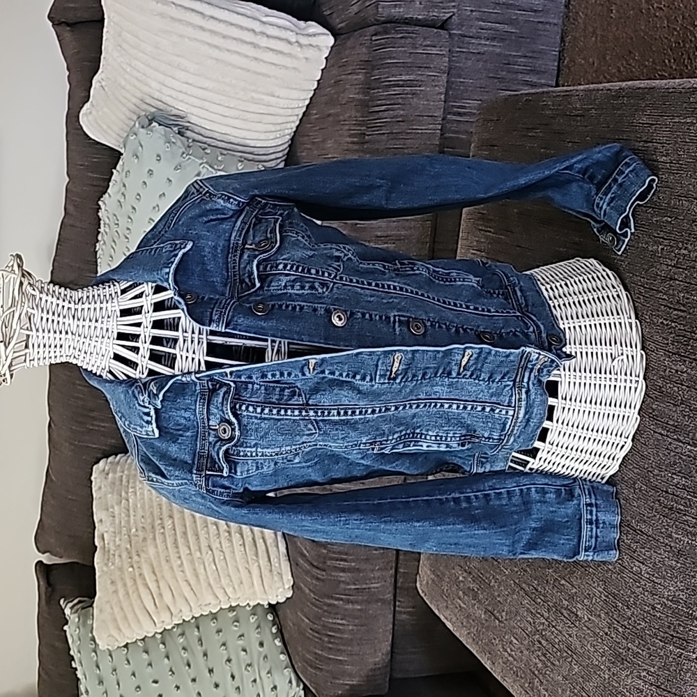 Articles of Society Denim Jacket, Size Small